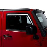 Putco 20-21 Jeep Gladiator JT/JL Element Chrome Window Visors (Front Only) thumbnail 9