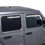 Putco 20-21 Jeep Gladiator JT/JL Element Chrome Window Visors (Set of 4) thumbnail 5