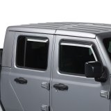 Putco 20-21 Jeep Gladiator JT/JL Element Chrome Window Visors (Set of 4) thumbnail 9