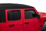 Putco 20-21 Jeep Gladiator JT/JL Element Tinted Window Visors (Set of 4) thumbnail 3