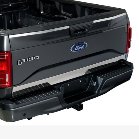 Putco 2021 Ford F-150 Stainless Steel Upper/Lower Tailgate Accent (2pcs) thumbnail 3