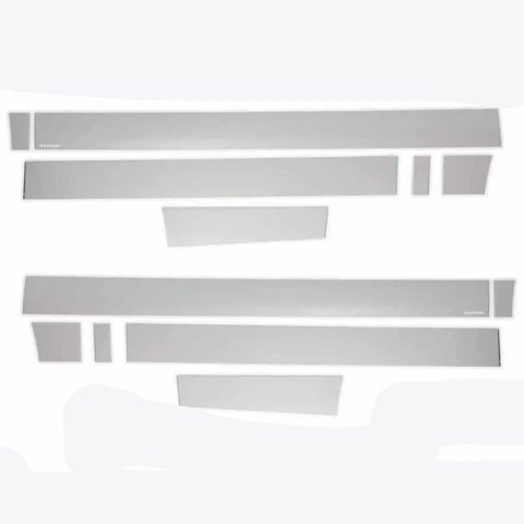 Putco 2021 Ford F-150 Super Cab 8ft Long Box Stainless Steel Rocker Panels (4.25in Tall 12pcs) thumbnail 5