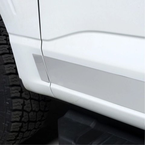 Putco 2021 Ford F-150 Super Cab 8ft Long Box Stainless Steel Rocker Panels (4.25in Tall 12pcs) thumbnail 6