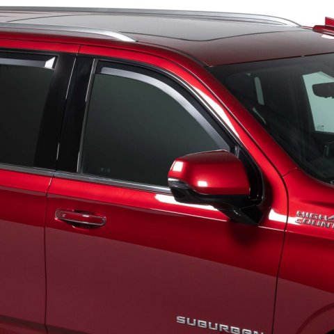Putco 15-20 Ford F-150 - Super Cab Element Matte Black Window Visors (Set of 4)