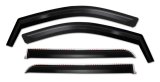 Putco 19-21 Chevy Silverado 1500 - Double Cab Element Matte Black Window Visors (Set of 4) thumbnail 2