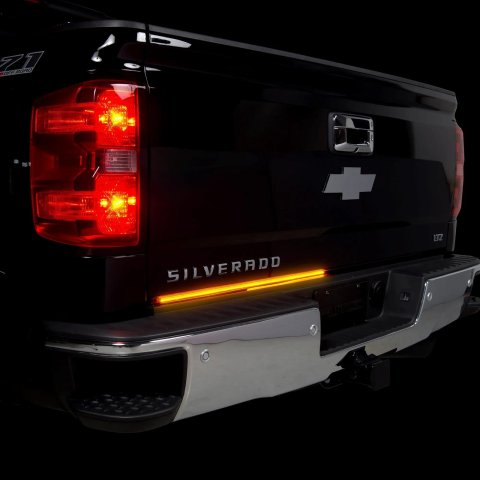 Putco 07-18 Chevy Silv 1500/08-15 Ford SuperDuty 60in Light Blade Direct Fit Kit Red/Amber/White thumbnail 3