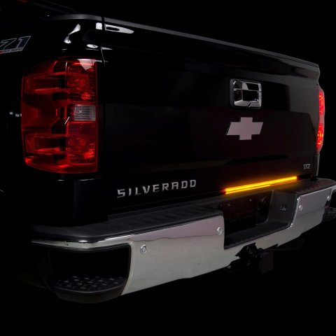 Putco 07-18 Chevy Silv 1500/08-15 Ford SuperDuty 60in Light Blade Direct Fit Kit Red/Amber/White thumbnail 7