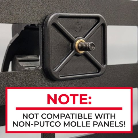 Putco 20-22 Jeep Wrangler JL Molle - Tailgate Panel thumbnail 2