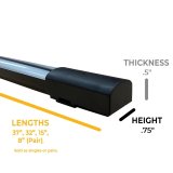 Putco 8in Virtual Blade LED Grille Light Bar thumbnail 4