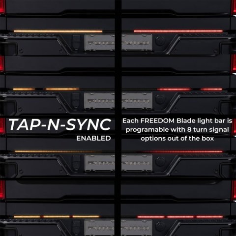 Putco 2024 Chevrolet Silverado HD Freedom Blade Tailgate Light Bar with Plug-N-Play Connector thumbnail 9