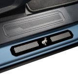 Putco 21-23 Ford Bronco w/Bronco Etching (4pcs) Black Platinum Door Sills thumbnail 1