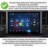 Putco 21-23 Ford F-150 60In Direct Fit Red Blade Kit Tailgate Bars w Factory LED Taillamps thumbnail 1