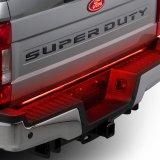 Putco 2024 Ford SuperDuty F-250 60In Direct Fit Red Blade Kit Tailgate Bars w/ LED Taillamps thumbnail 8