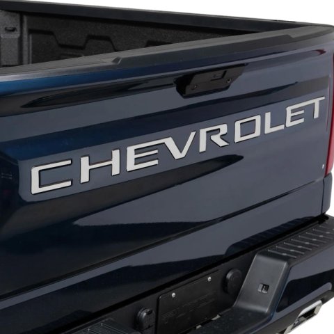 Putco 23-24 Chevrolet Colorado - Grille Letters - Stainless Steel Chevrolet Letters thumbnail 2