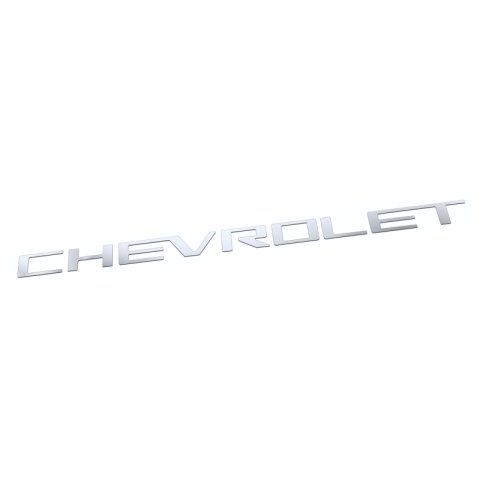 Putco 23-24 Chevrolet Colorado - Grille Letters - Stainless Steel Chevrolet Letters thumbnail 3