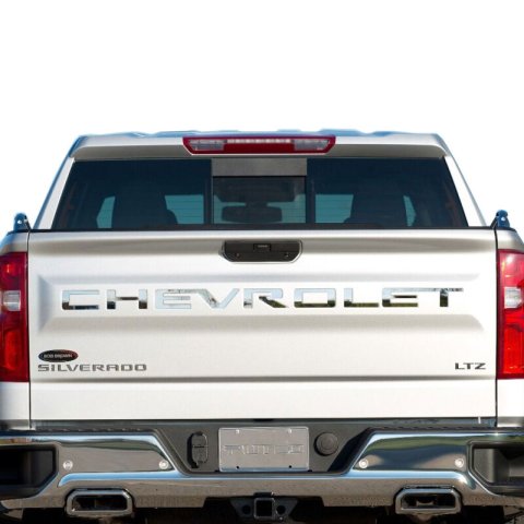 Putco 23-24 Chevrolet Colorado - Grille Letters - Stainless Steel Chevrolet Letters thumbnail 5