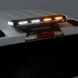 Putco 24In Universal 24In Tri Color Hornet Light (Amber/Blue/White) - LED Stealth Rooftop Strobe Bar thumbnail 3