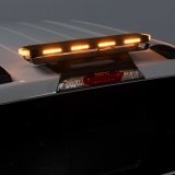 Putco 24In Universal 24In Tri Color Hornet Light (Amber/Blue/White) - LED Stealth Rooftop Strobe Bar thumbnail 5