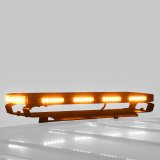 Putco 24In Universal 24In Tri Color Hornet Light (Amber/Blue/White) - LED Stealth Rooftop Strobe Bar thumbnail 8