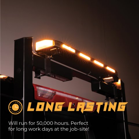 Putco 36In Universal 36In Tri Color Hornet Light (Amber/Blue/White) - LED Stealth Rooftop Strobe Bar thumbnail 2