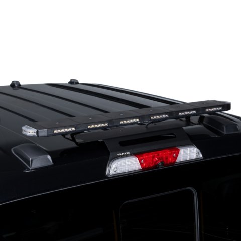 Putco 36In Universal 36In Tri Color Hornet Light (Amber/Blue/White) - LED Stealth Rooftop Strobe Bar thumbnail 5