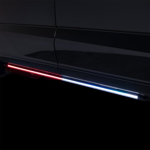 Putco 11-23 Dodge Durango Blade Rocker Kits Sideliners - Red/Blue w/ White Override thumbnail 2