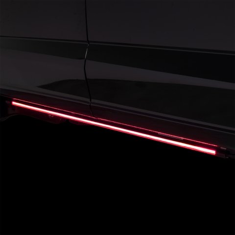 Putco 11-23 Dodge Durango Blade Rocker Kits Sideliners - Red/Blue w/ White Override thumbnail 3