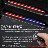 Putco 15-23 Chevrolet Tahoe Blade Rocker Kits Sideliners - Red/Blue w/ White Override thumbnail 3