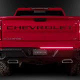 Putco 2024+ Ford F150 w/Factory LED Tail Light & OBS 60in Red Blade Tailgate Light Bar Plug-N-Play thumbnail 1