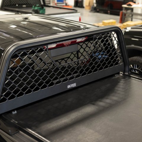 Putco 20-24 Chevrolet Silverado 1500 / 20-24 GMC Sierra 1500 Boss Headache Rack - Black thumbnail 2