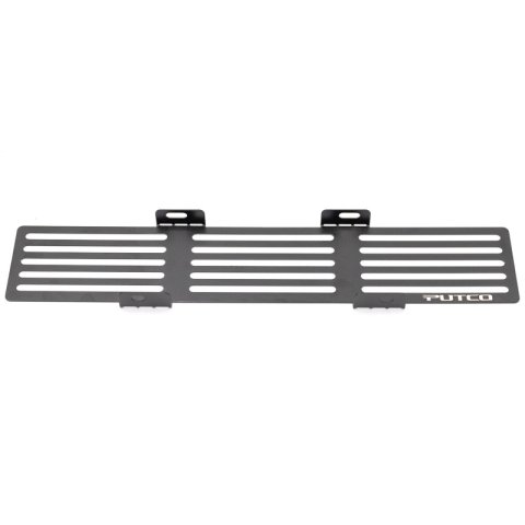 Putco 23-24 Ford F250/F350 Super Duty Bar Design Bumper Grille Inserts - Black Powdercoated