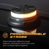 Putco Hornet Beacon Strobe Light Bar - (Amber/White) thumbnail 8