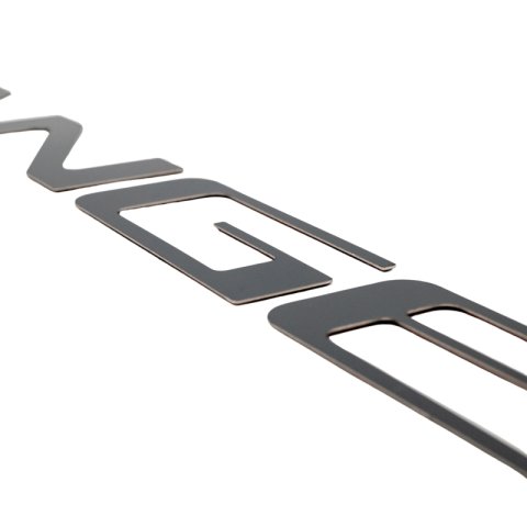 Putco Ford Ranger (Flat Cut) Tailgate - Black Platinum Stainless thumbnail 1