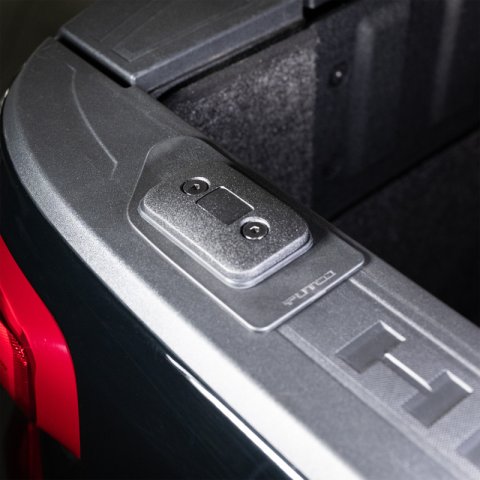 Putco 14-18 Chevrolet Silverado LD/GMC Sierra LD Push-Up Tie Handle (Passenger side rear) - Black thumbnail 1