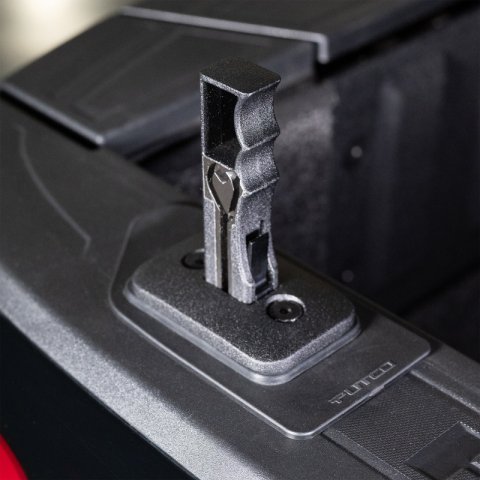 Putco 14-18 Chevrolet Silverado LD/GMC Sierra LD Push-Up Tie Handle (Passenger side rear) - Black thumbnail 9