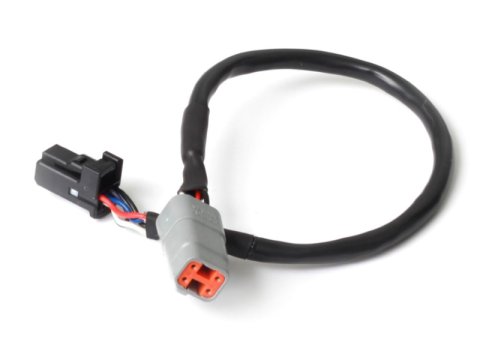 Haltech Elite CAN Cable DTM-4 to 8 Pin Black Tyco 150mm (6in) thumbnail 1