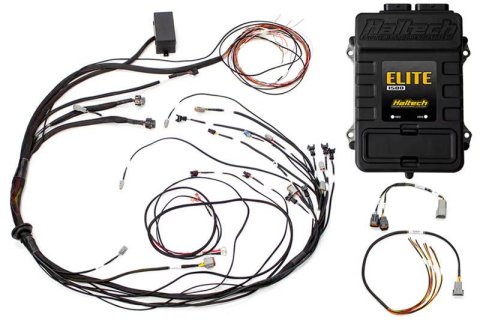 Haltech Elite 1500 Terminated Harness ECU Kit w/ Square EV1 Injector Connectors thumbnail 1