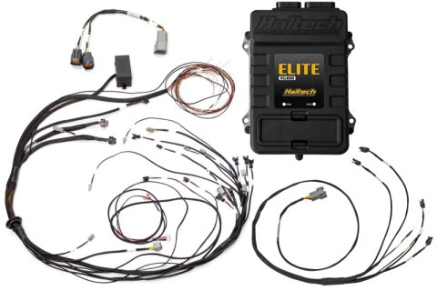 Haltech Elite 1500 Terminated Harness ECU Kit w/ Square EV1 Injector Connectors thumbnail 2