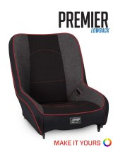 PRP Premier Low Back Suspension Seat - Extra Wide thumbnail 1