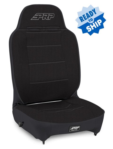 PRP Enduro High Back Reclining Suspension Seat (Driver Side) - All Black