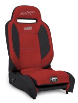 PRP Enduro High Back Reclining Suspension Seat (Passenger Side) - Black/Red thumbnail 2