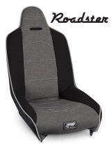 PRP Roadster High Back Suspension Seat - All Grey thumbnail 1