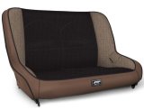 PRP Jeep CJ7/YJ Low Back Rear Bench - Tan / Black thumbnail 3