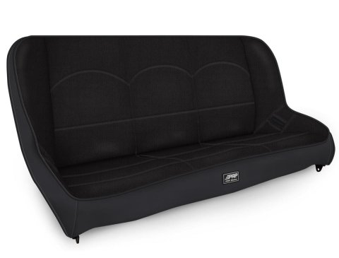 PRP Jeep TJ/LJ/JK Low Back Rear Bench - Black