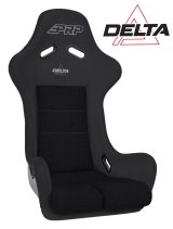 PRP Delta Composite Seat- Black (PRP Silver Outline/Delta Silver- Black Stitching) thumbnail 2