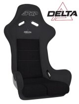 PRP Delta Composite Seat- Black (PRP Silver Outline/Delta Silver- Black Stitching) thumbnail 3