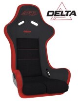 PRP Delta Composite Seat- Black/Red (PRP Red Outline/Delta Red- Red Stitching/201-263-201-237) thumbnail 2