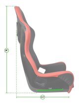 PRP Alpha Composite Seat/Extra Wide thumbnail 3