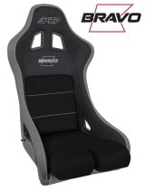 PRP Bravo Composite Seat- Black/Grey (PRP Silver Outline/Bravo Silver- Silver Stitching) thumbnail 4