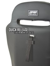 PRP GT/S.E. Rear Suspension Seat- Black/Blue thumbnail 2